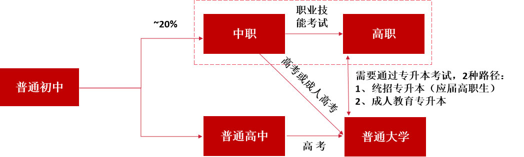 中國的職業(yè)教育：